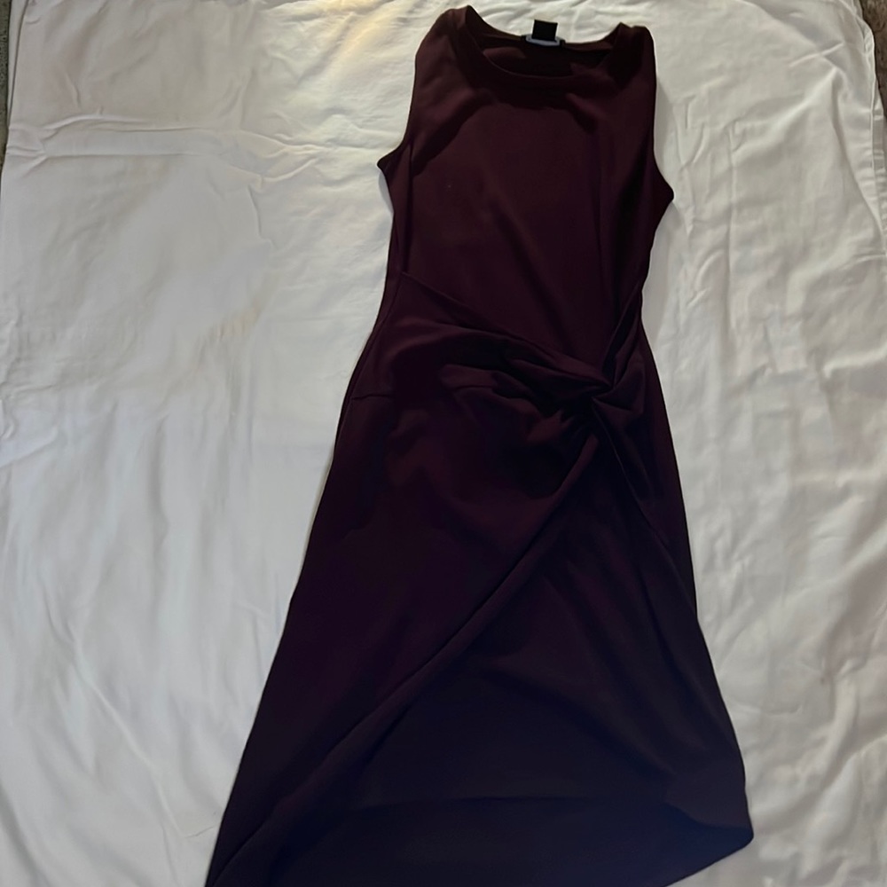 Maroon dress
